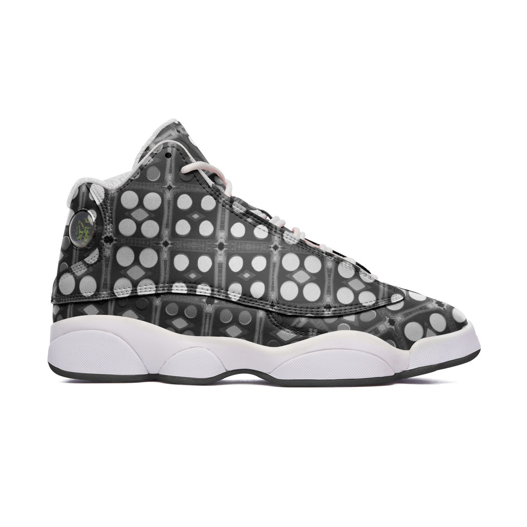 Unisex High Top Leather Sneakers