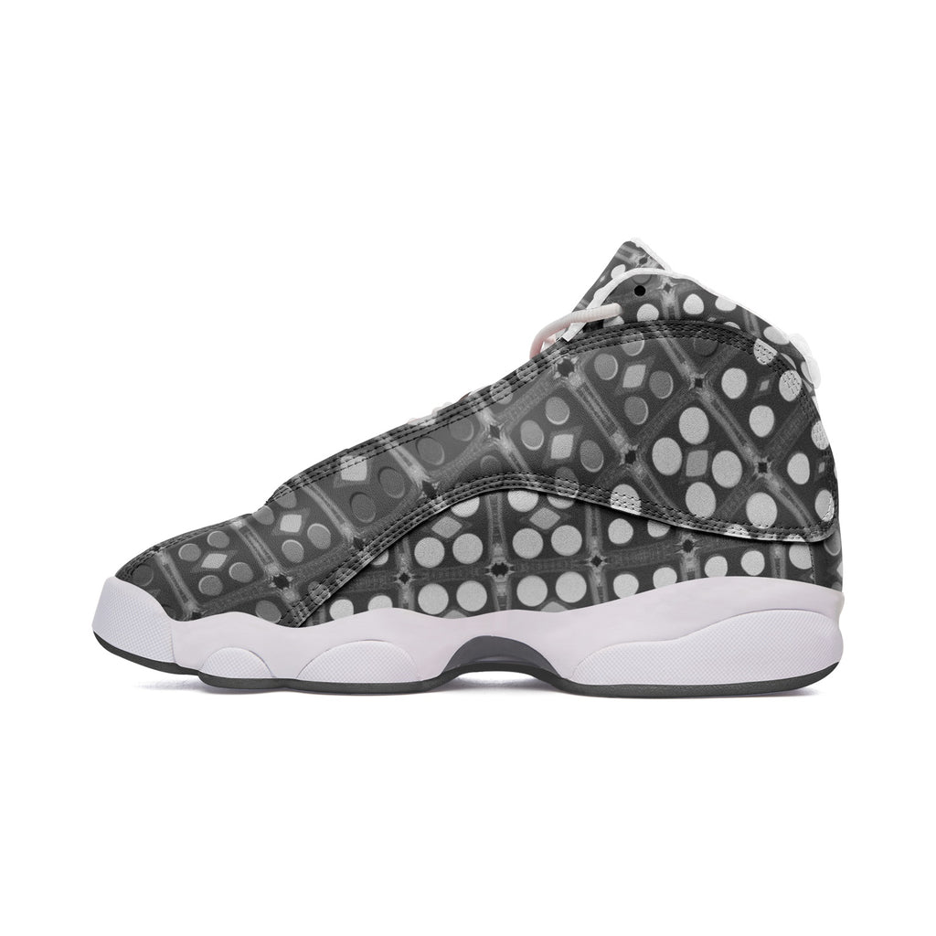 Unisex High Top Leather Sneakers