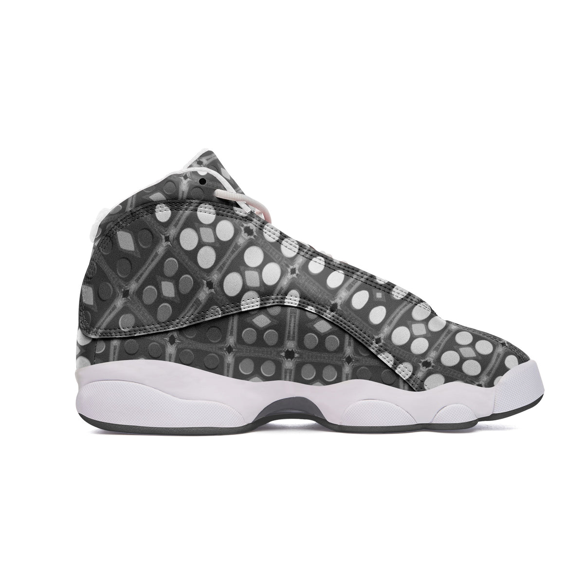 Unisex High Top Leather Sneakers