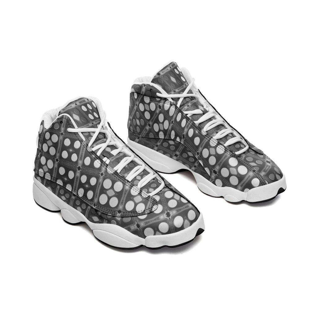 Unisex High Top Leather Sneakers