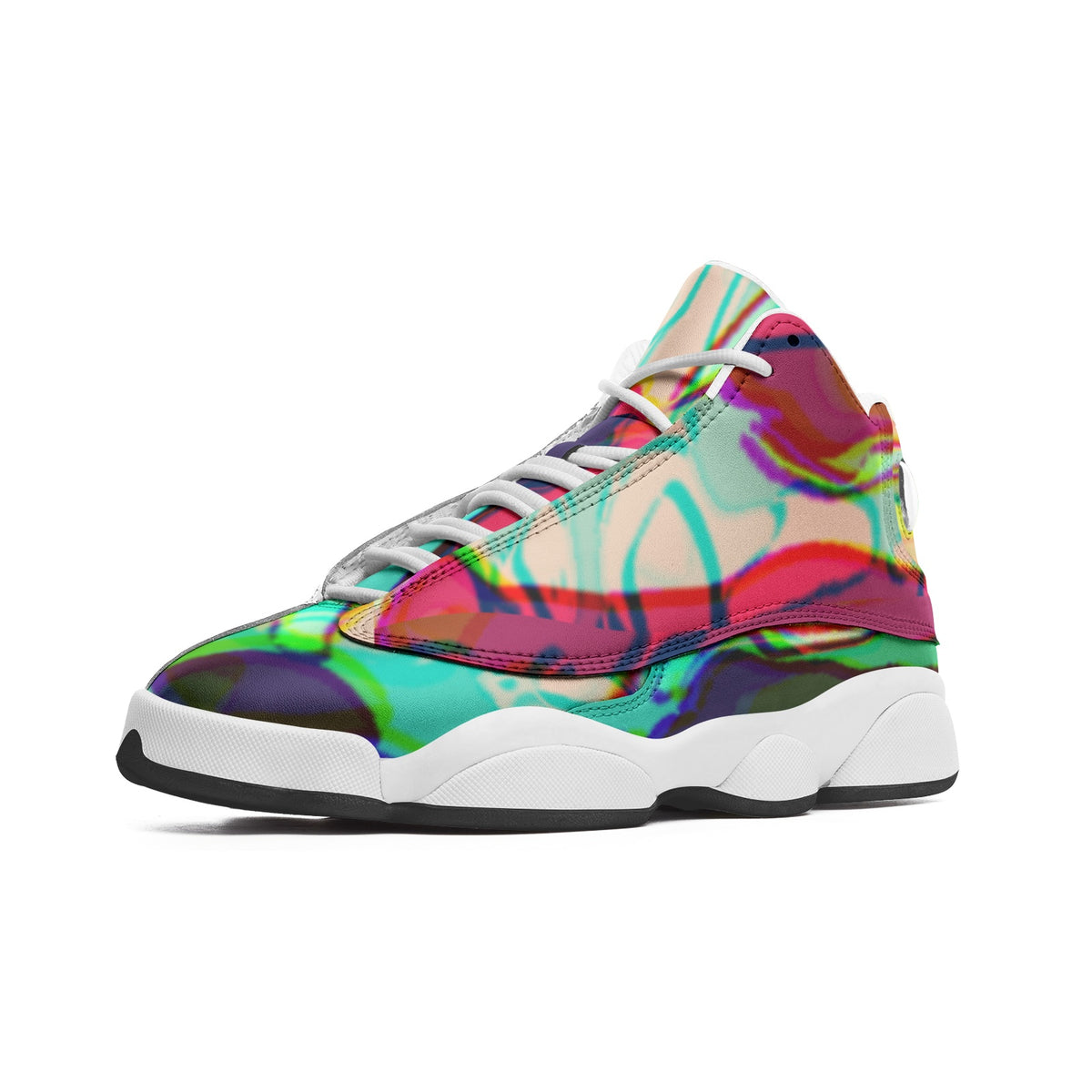 Unisex High Top Leather Sneakers