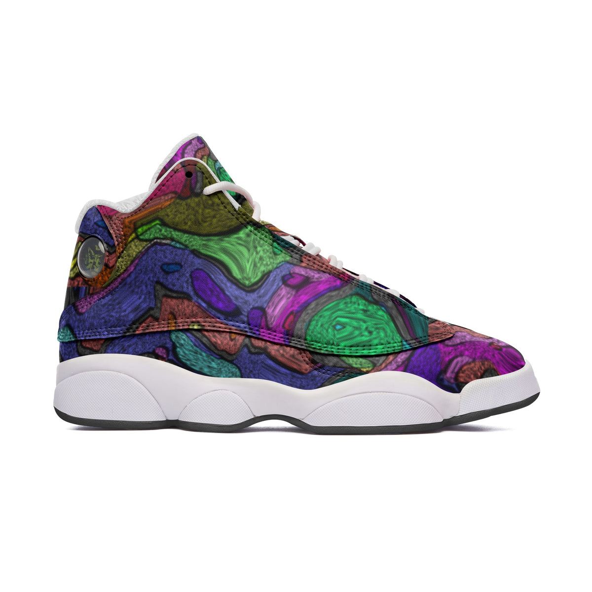 Unisex High Top Leather Sneakers
