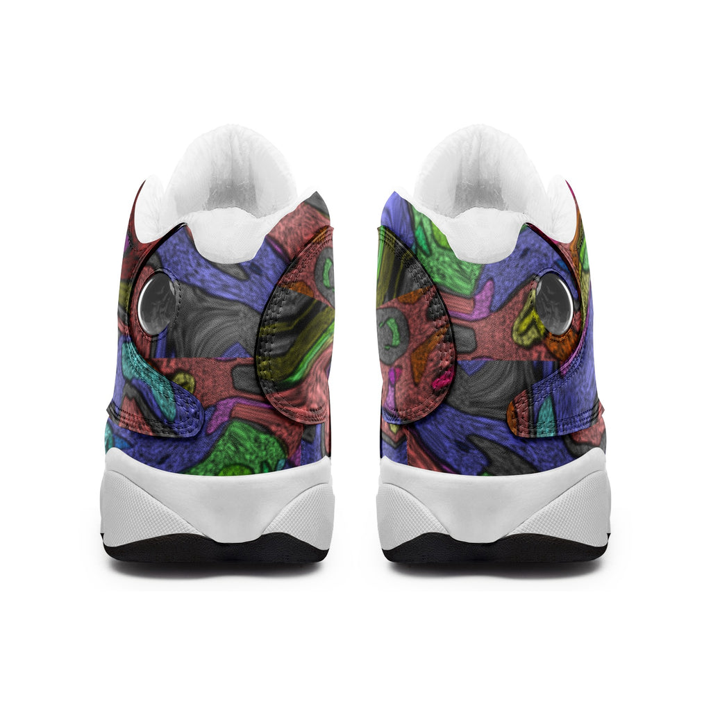 Unisex High Top Leather Sneakers