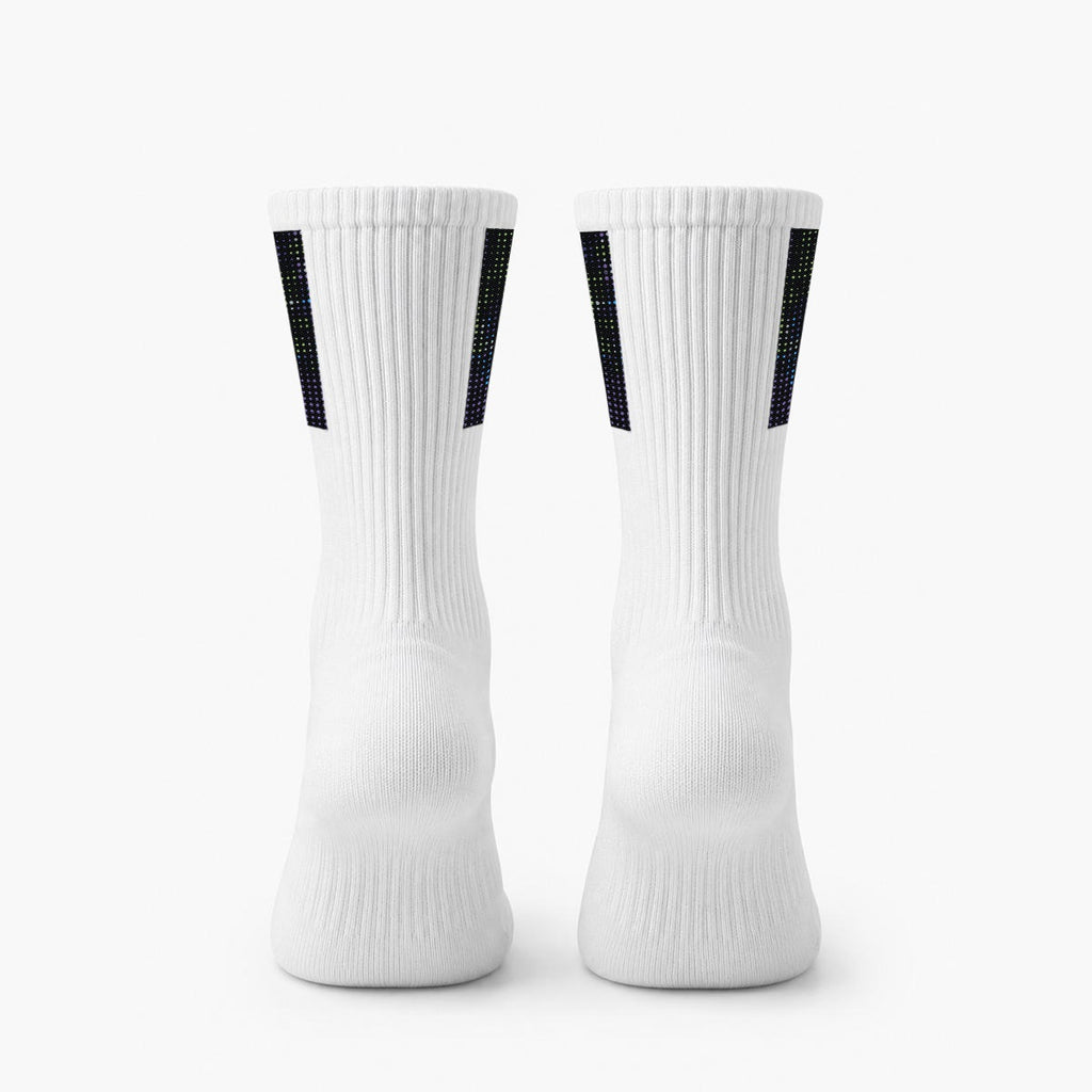 Embroidery Sports Cotton Crew Socks|Cotton