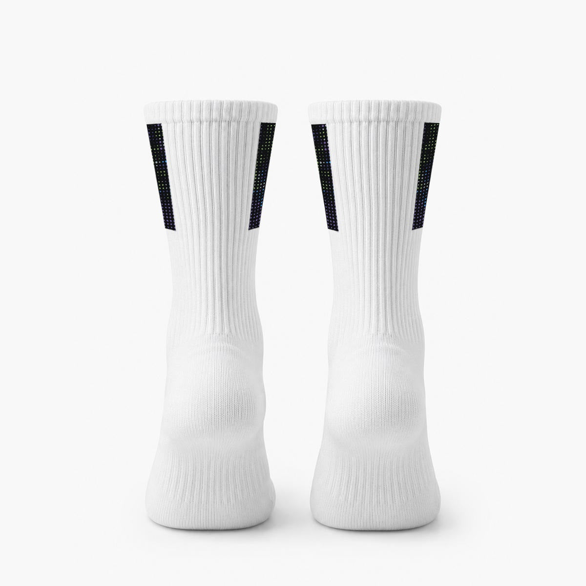 Embroidery Sports Cotton Crew Socks|Cotton