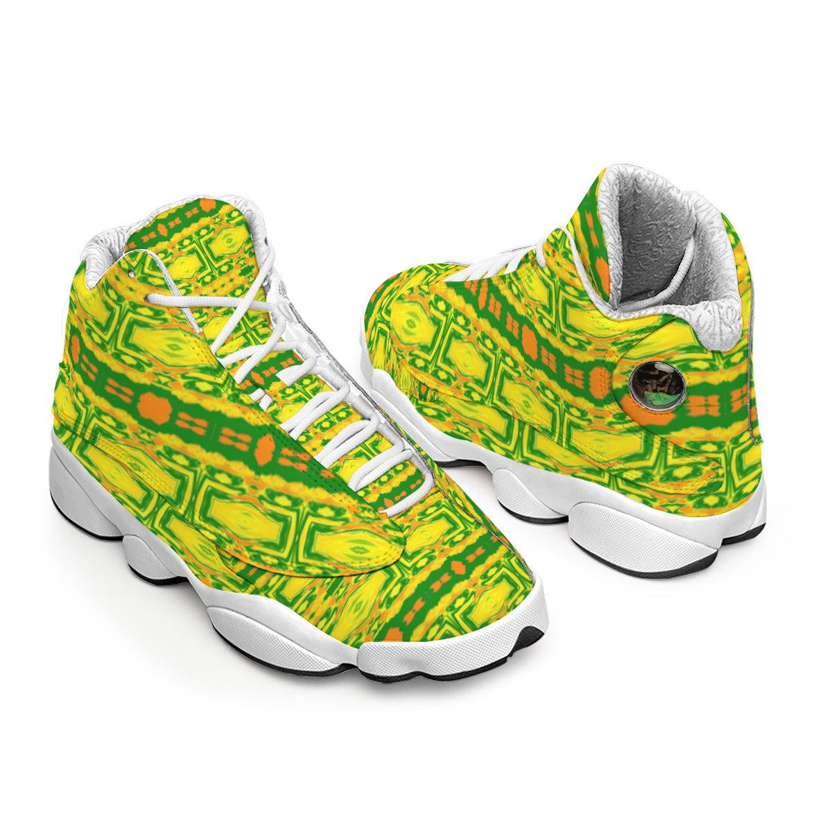 Men's Curved Basketball Shoes With Thick Soles