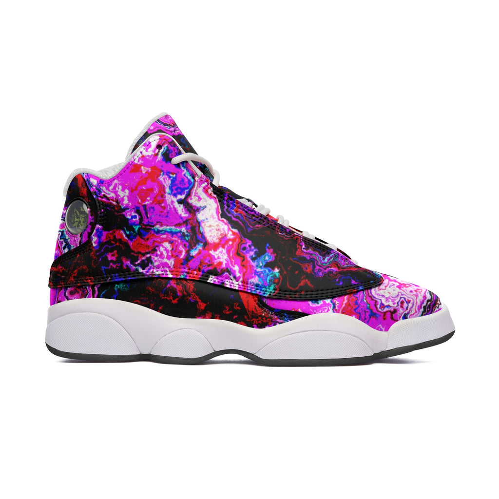 Unisex High Top Leather Sneakers