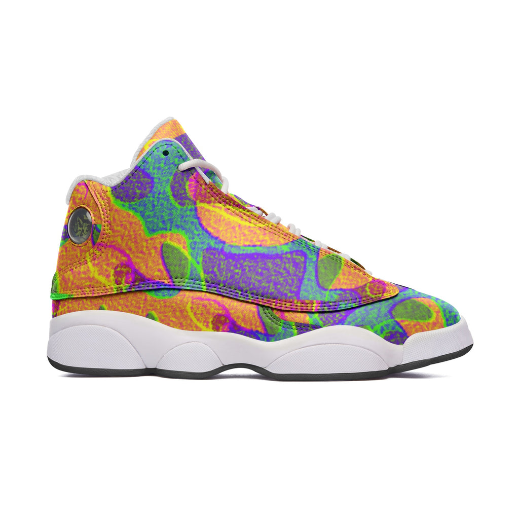 Unisex High Top Leather Sneakers