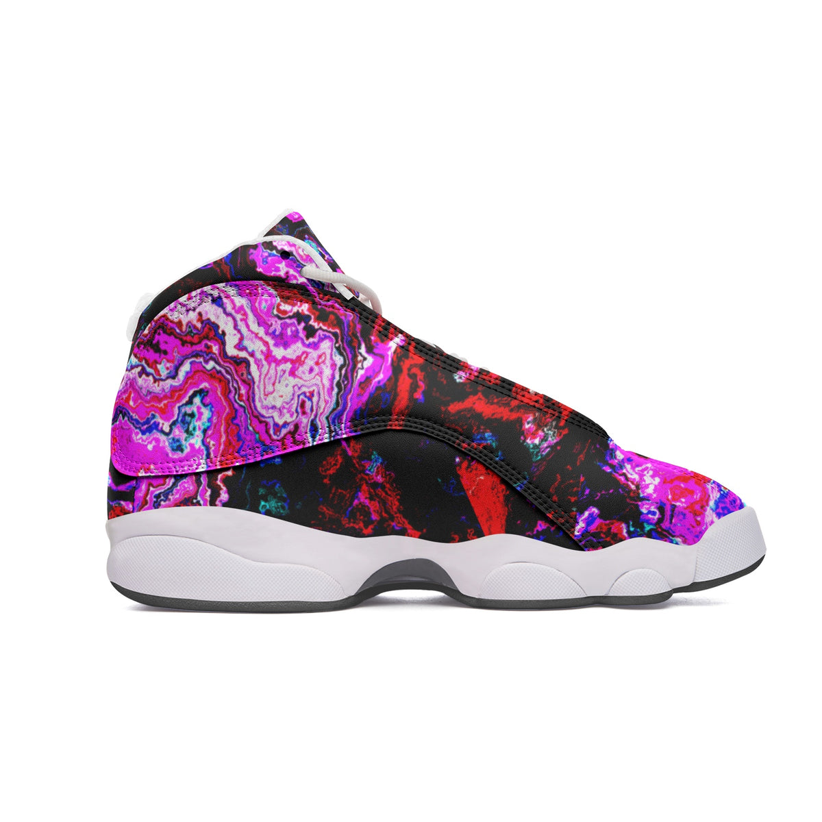 Unisex High Top Leather Sneakers