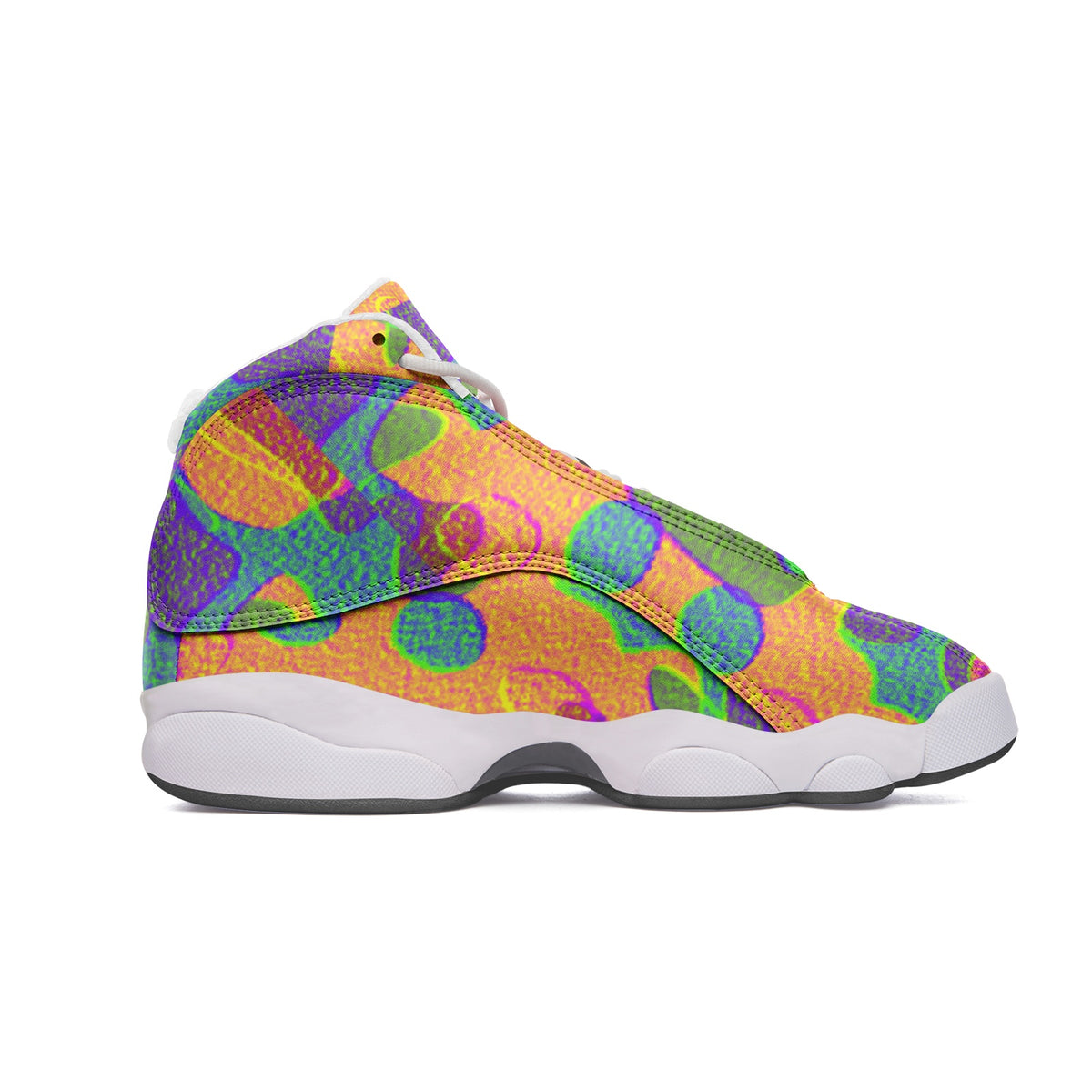 Unisex High Top Leather Sneakers