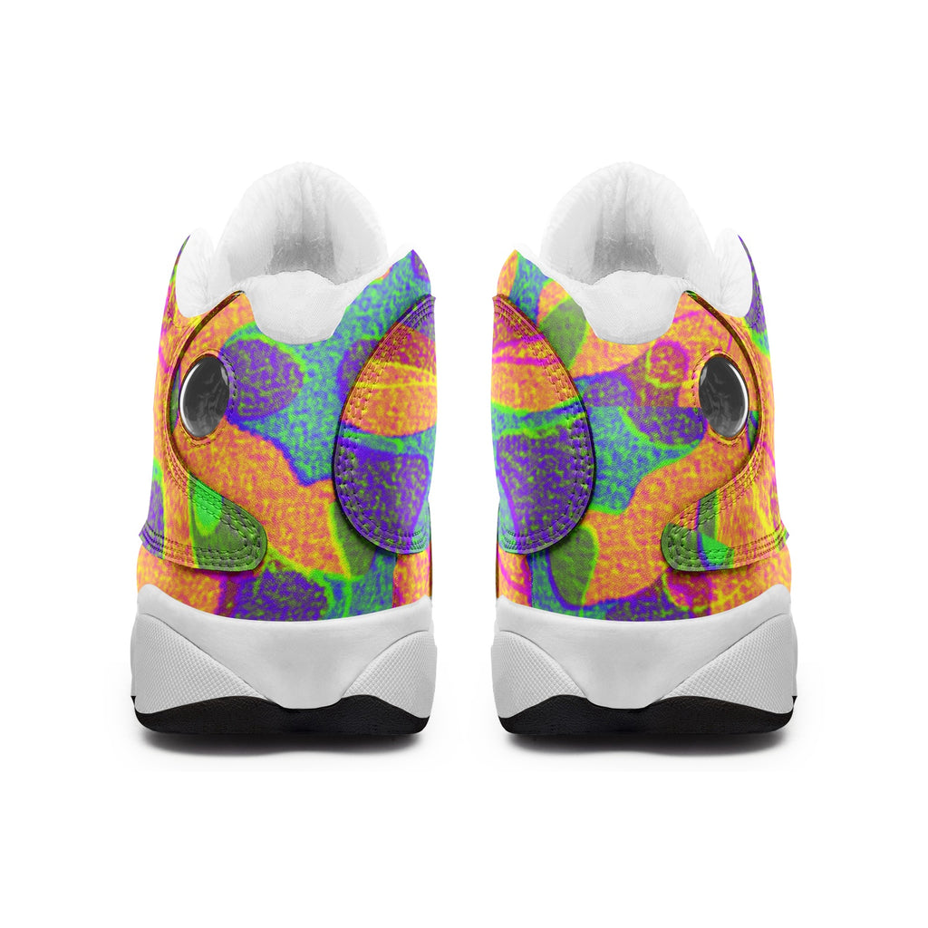 Unisex High Top Leather Sneakers