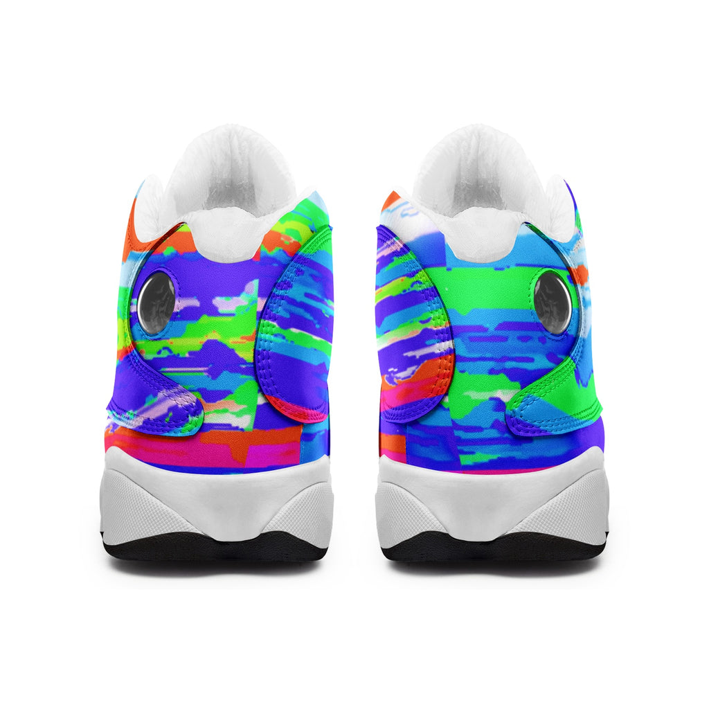 Unisex High Top Leather Sneakers