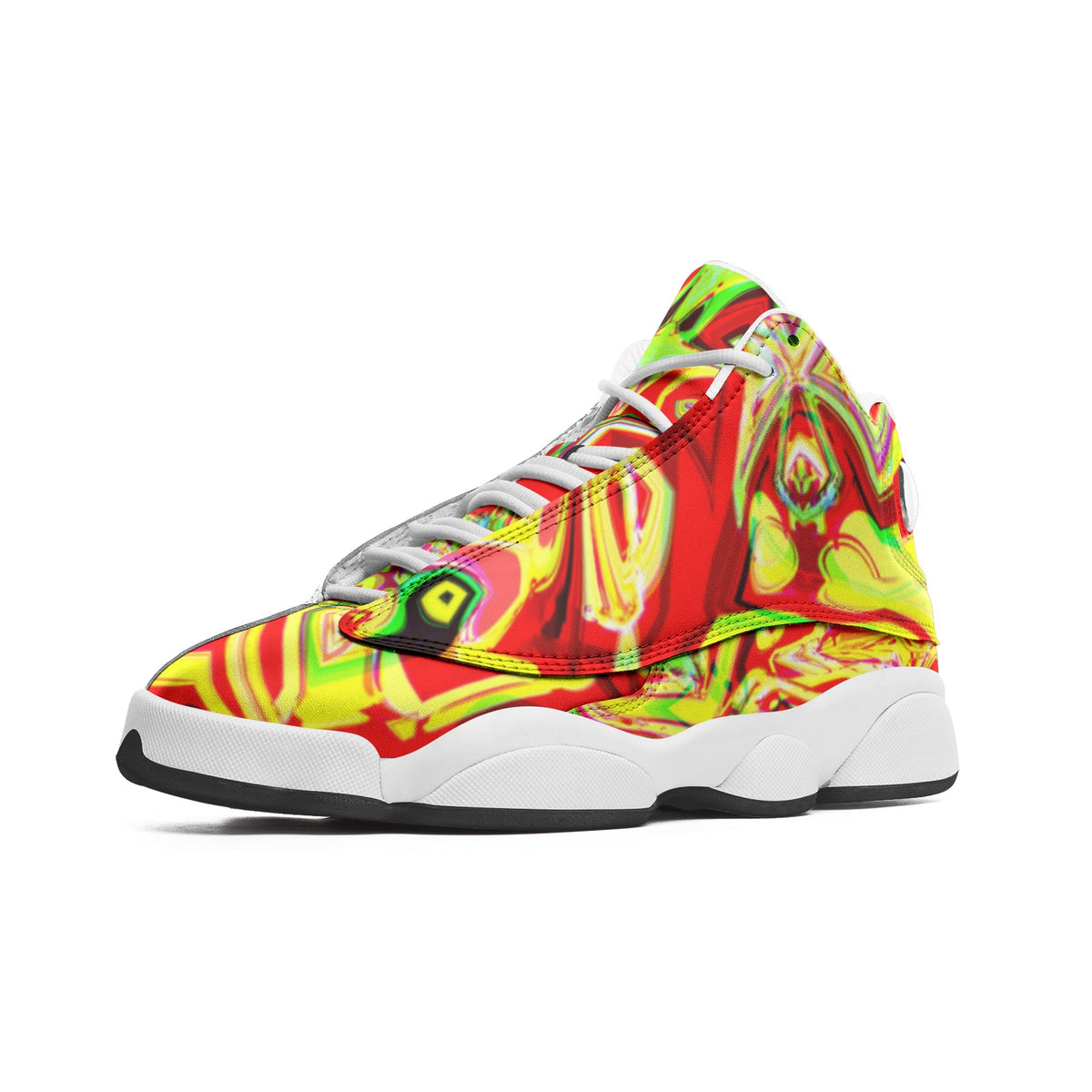 Unisex High Top Leather Sneakers
