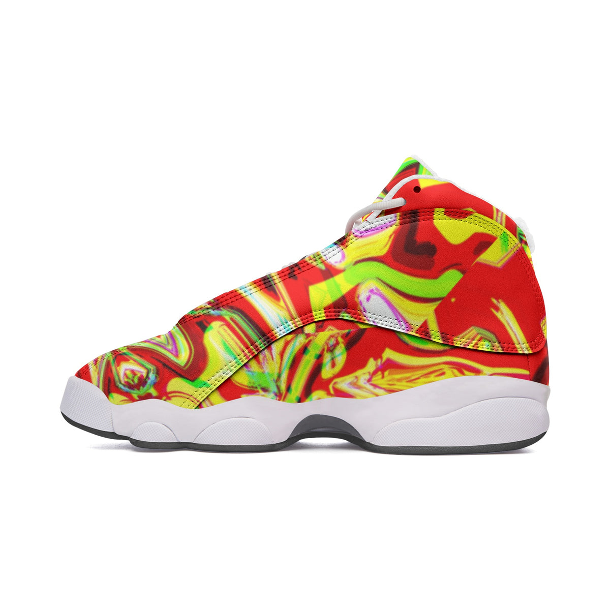 Unisex High Top Leather Sneakers