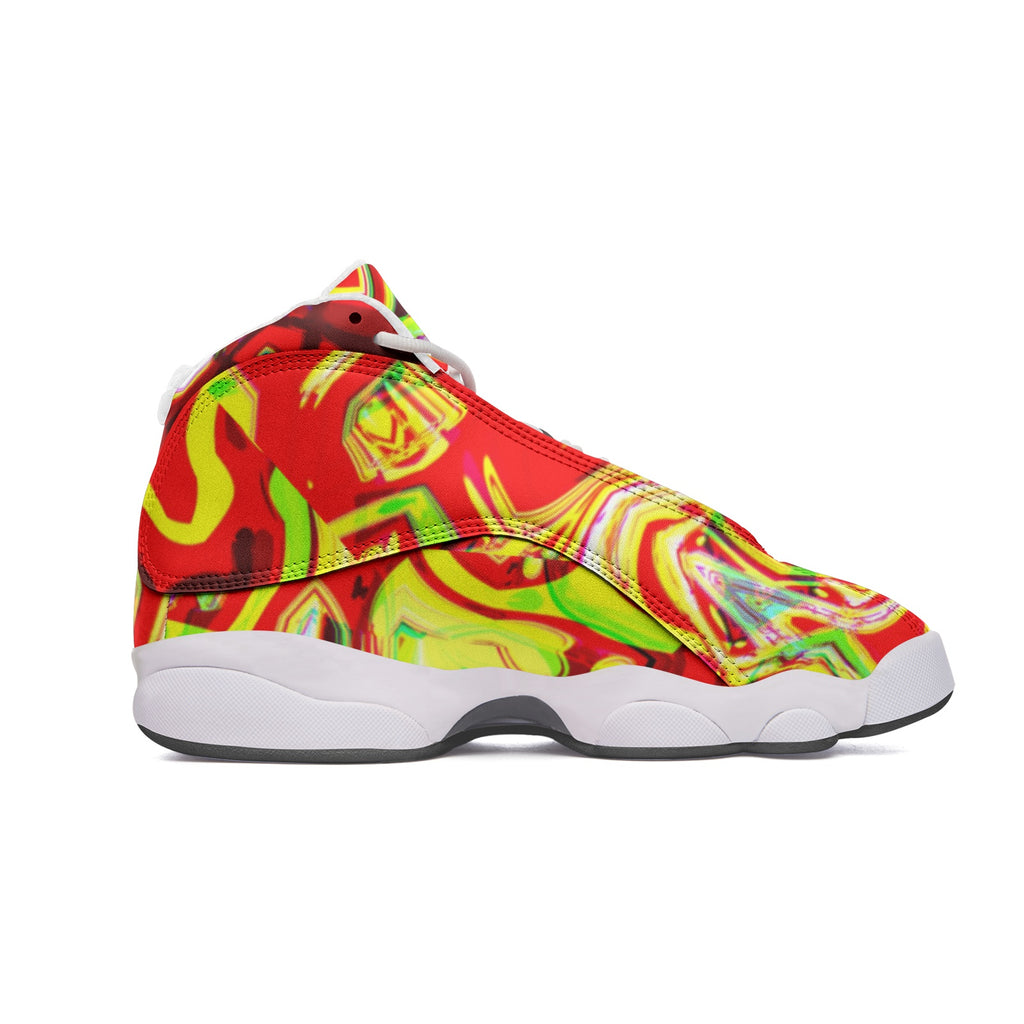 Unisex High Top Leather Sneakers