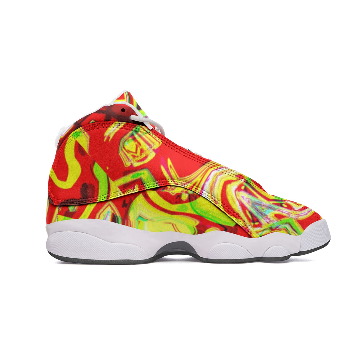 Unisex High Top Leather Sneakers
