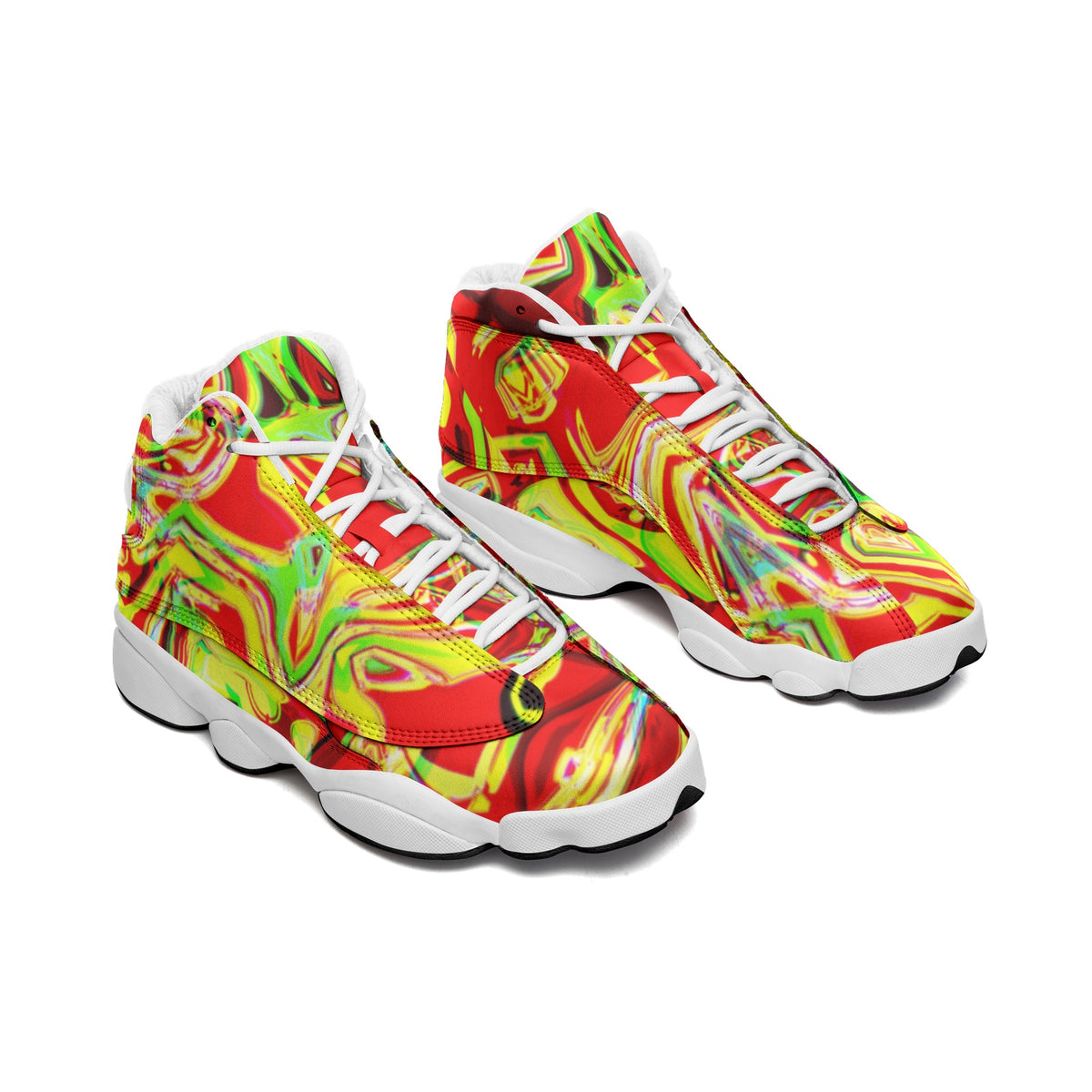 Unisex High Top Leather Sneakers