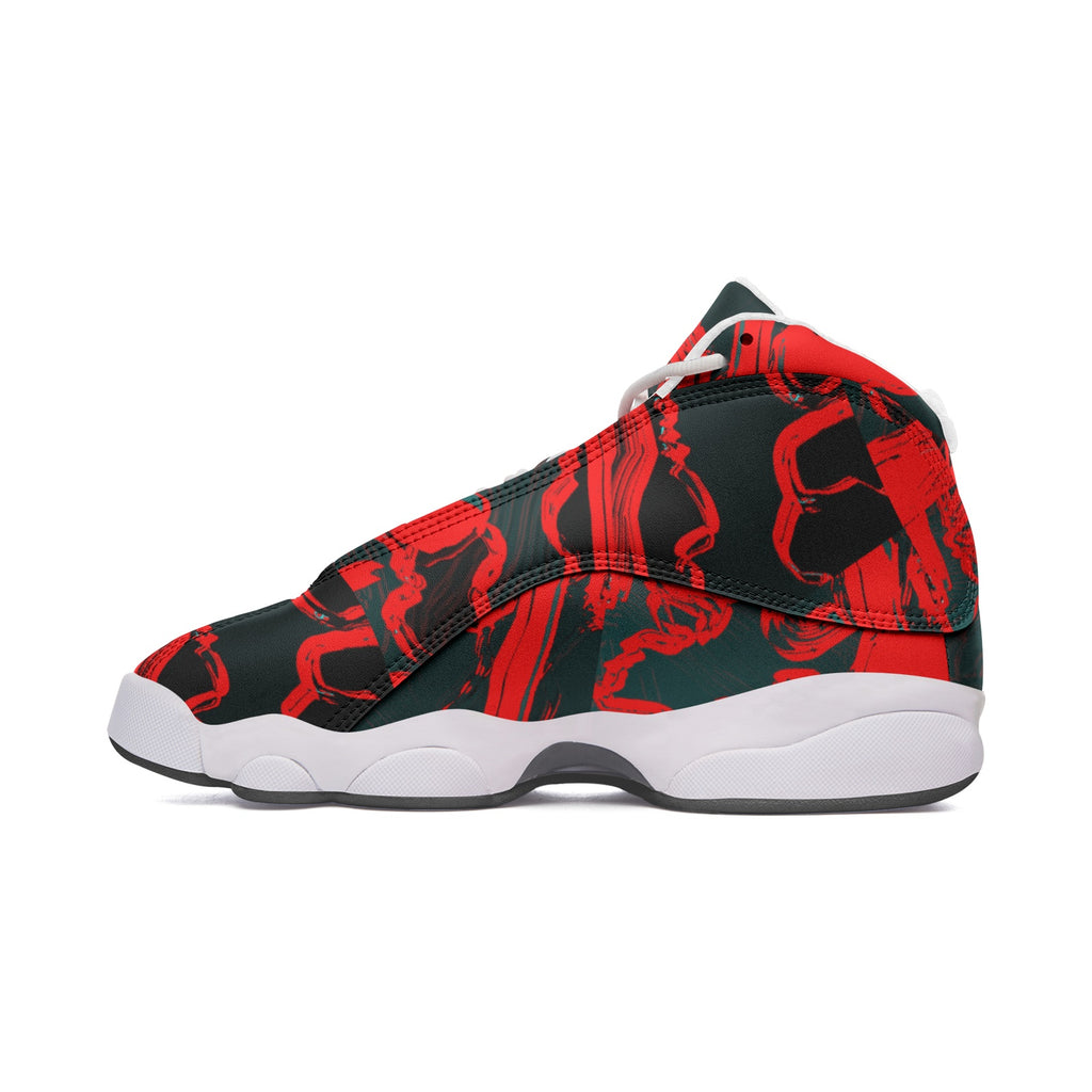 Unisex High Top Leather Sneakers