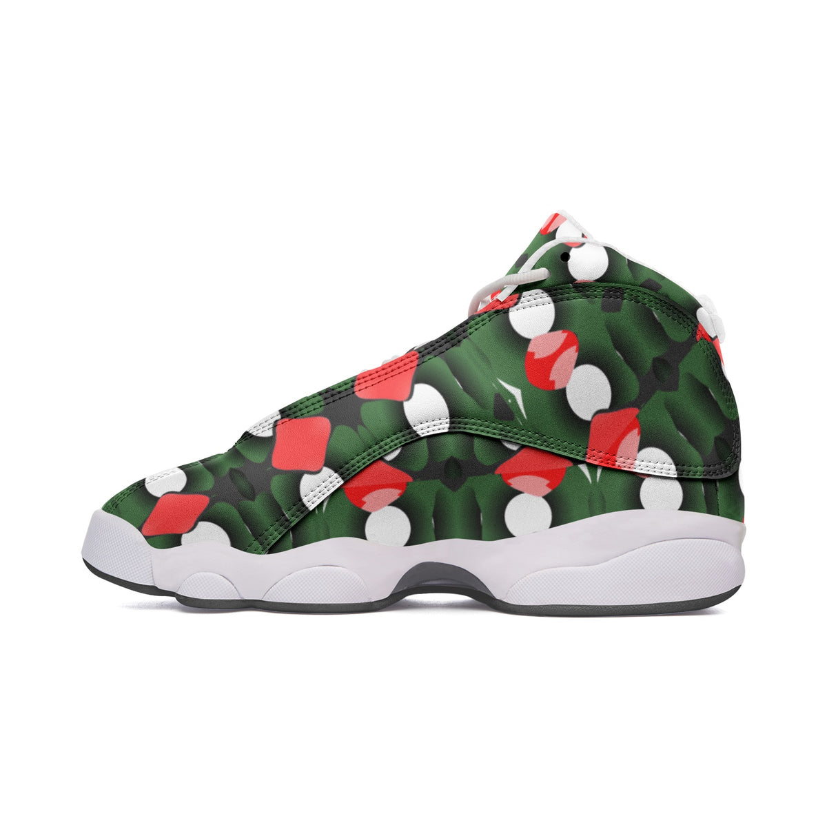 Unisex High Top Leather Sneakers