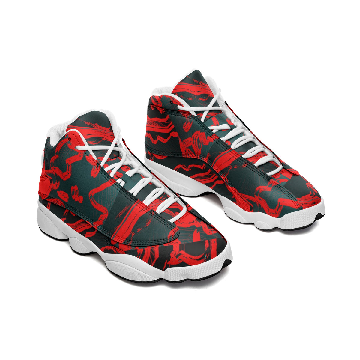 Unisex High Top Leather Sneakers