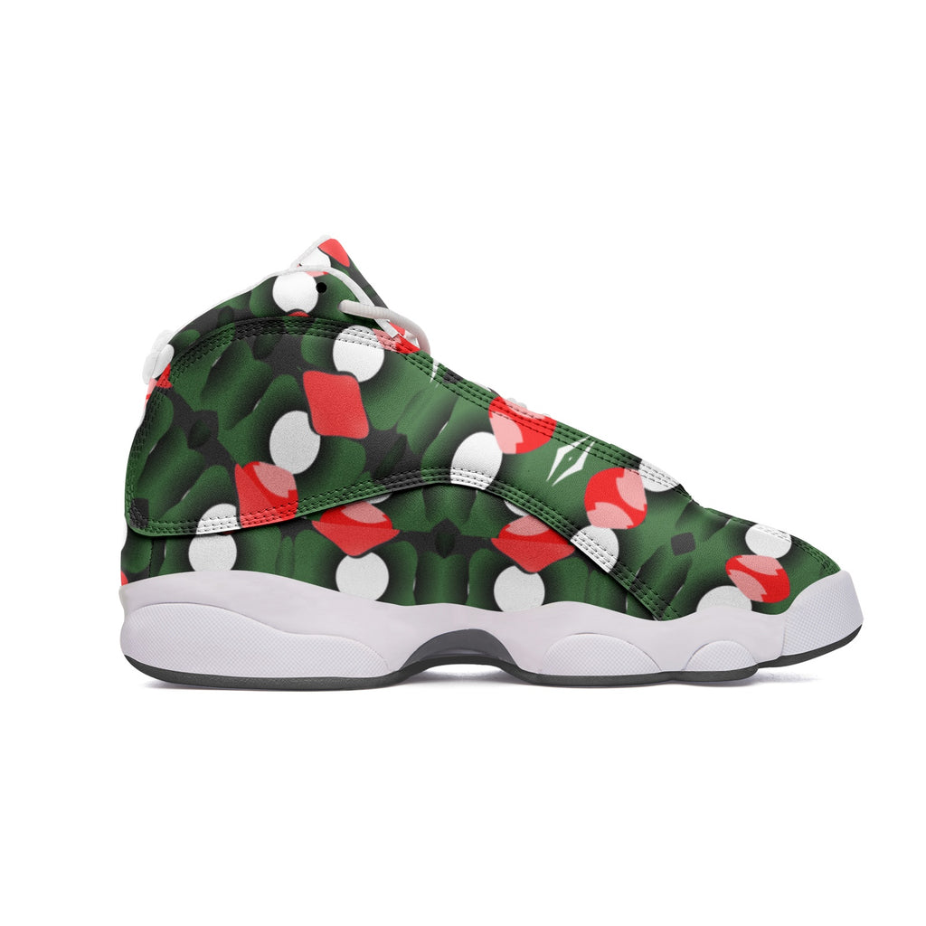 Unisex High Top Leather Sneakers