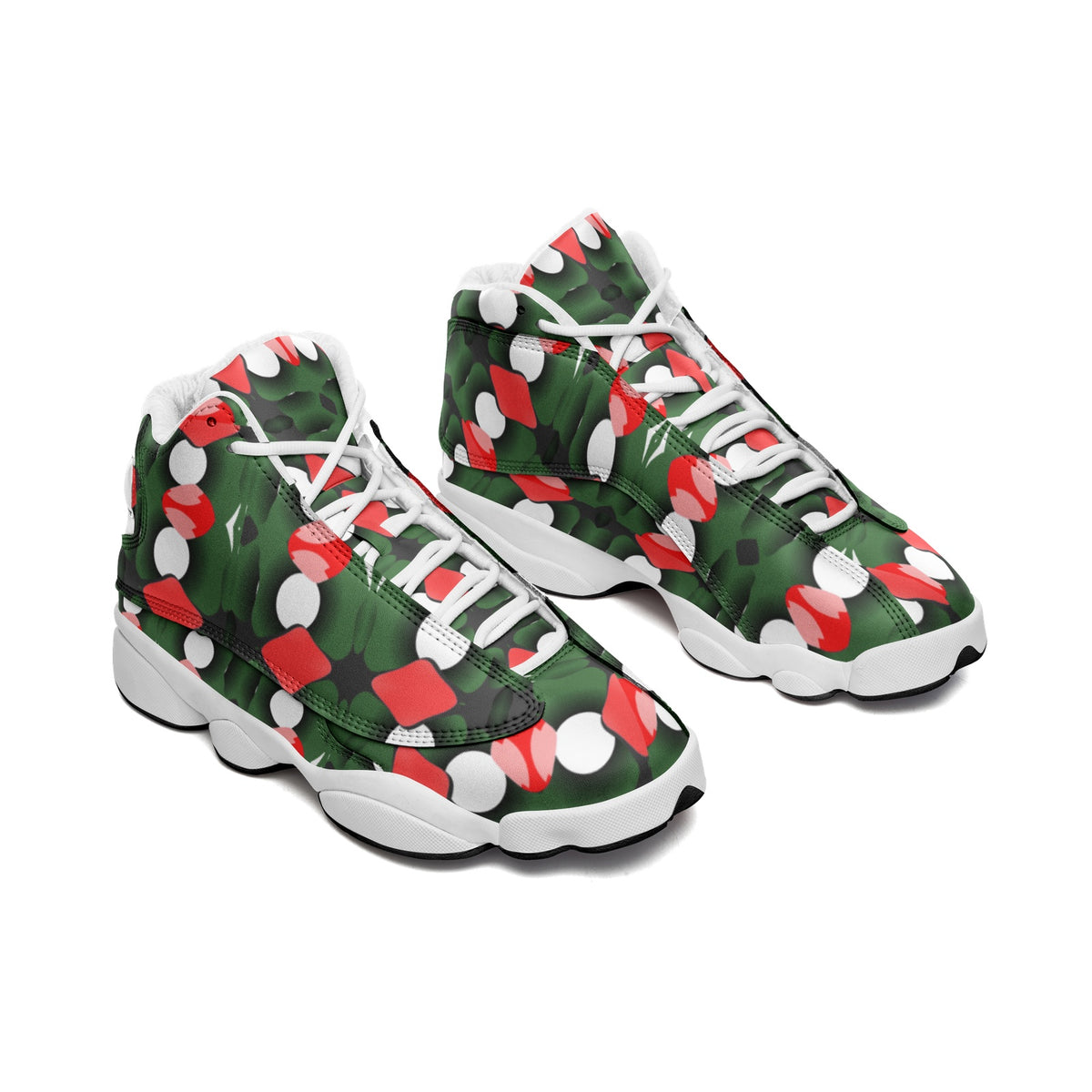 Unisex High Top Leather Sneakers
