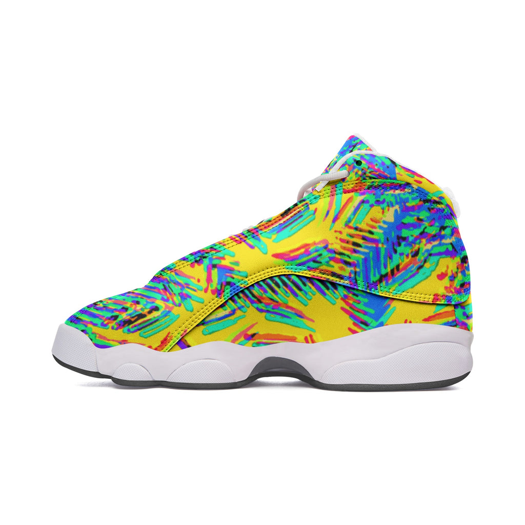 Unisex High Top Leather Sneakers