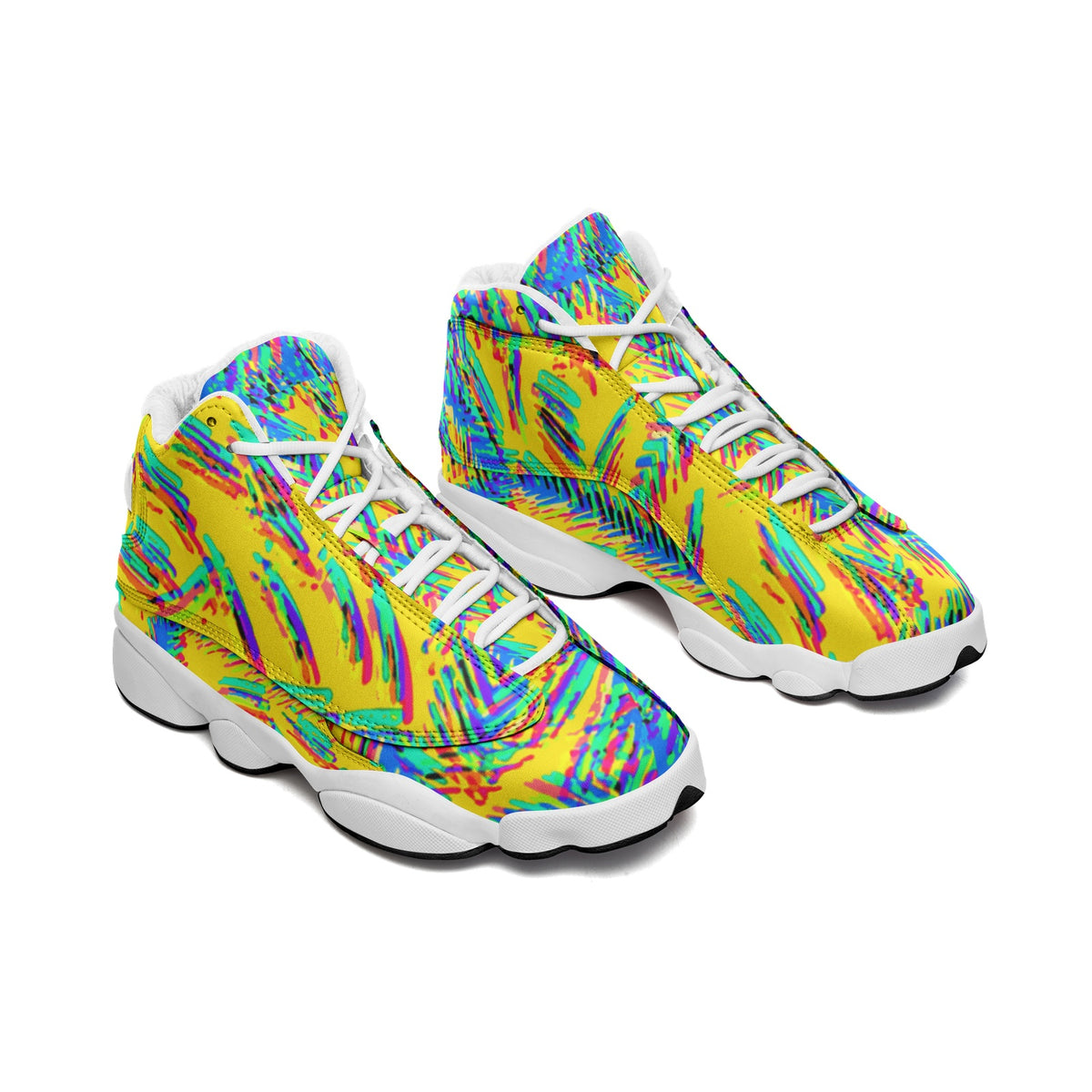 Unisex High Top Leather Sneakers