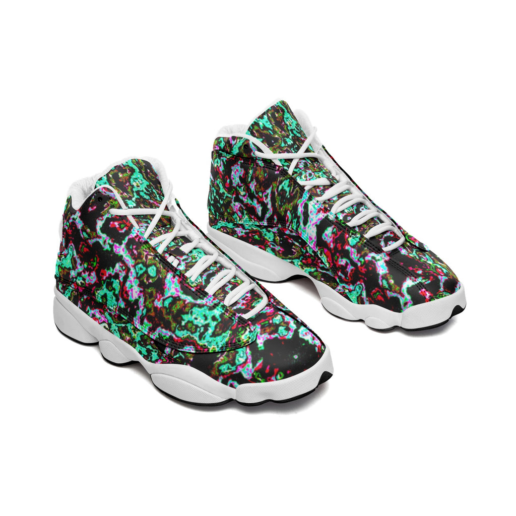 Unisex High Top Leather Sneakers