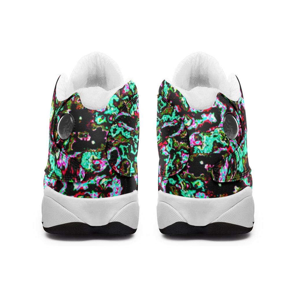 Unisex High Top Leather Sneakers