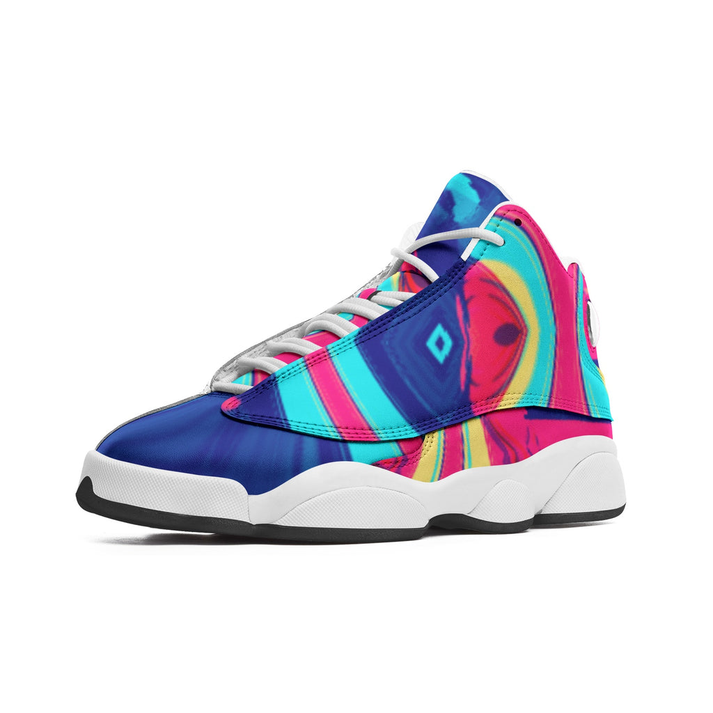 Unisex High Top Leather Sneakers