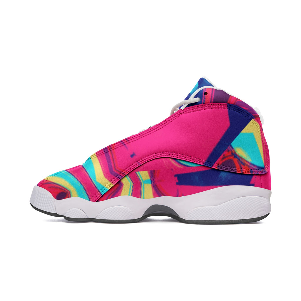 Unisex High Top Leather Sneakers