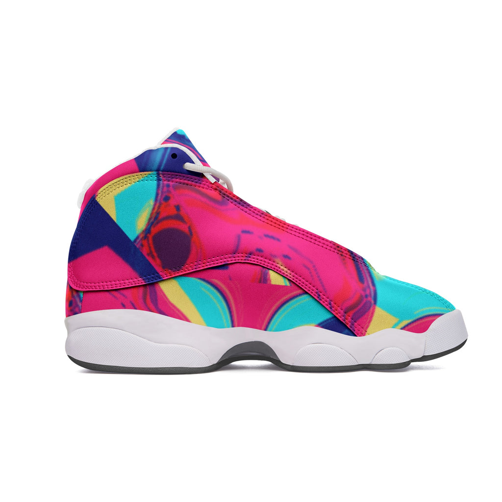 Unisex High Top Leather Sneakers