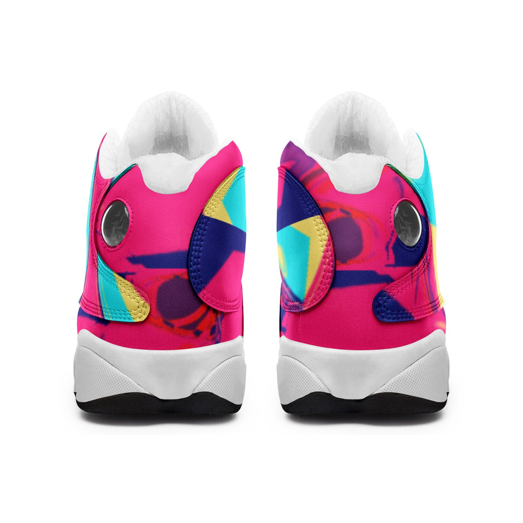 Unisex High Top Leather Sneakers