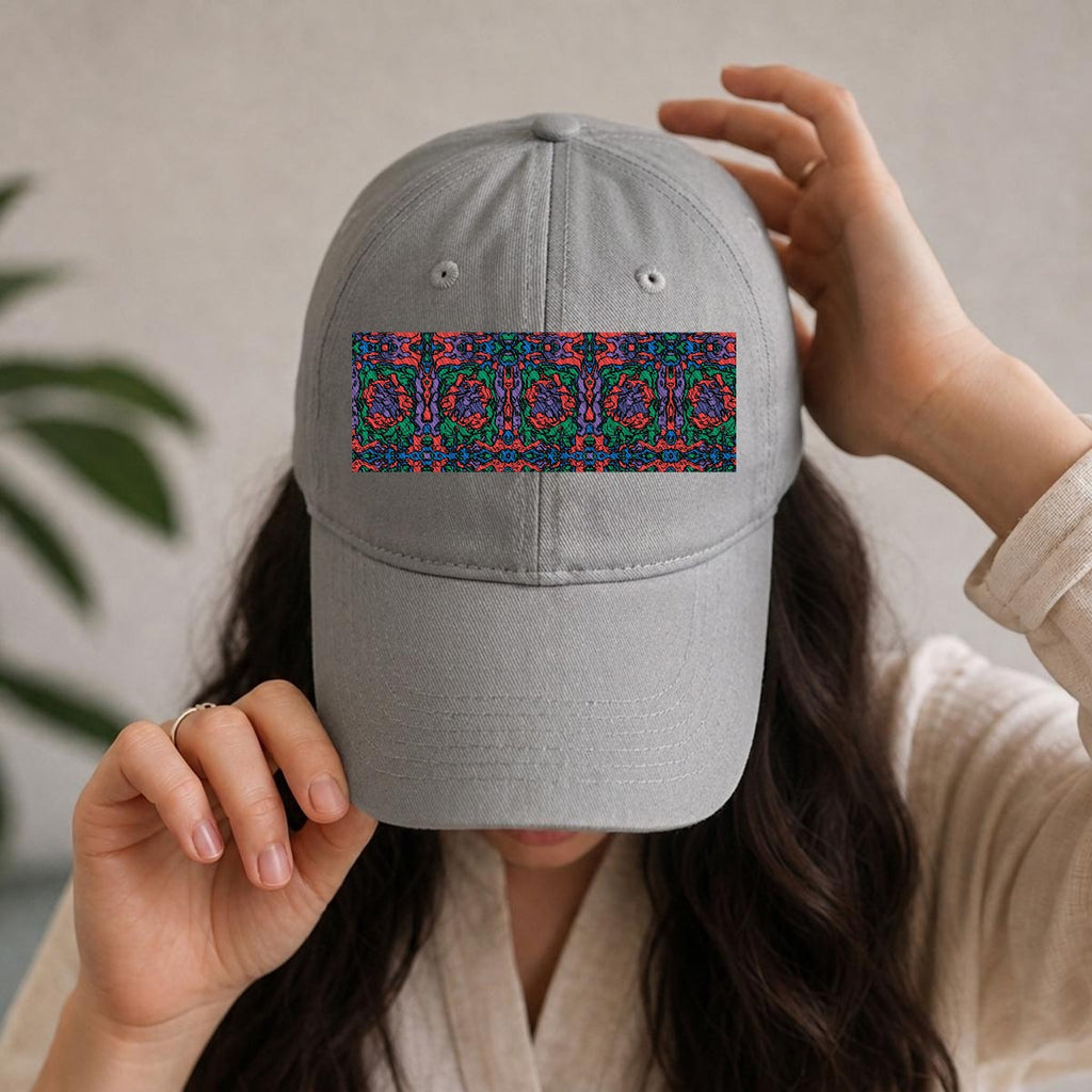 Embroidery Soft-Crown Flat Cap