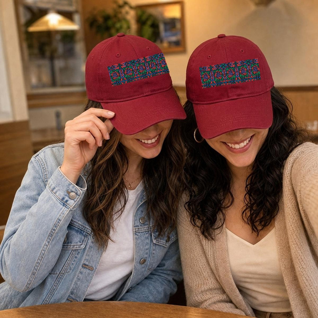 Embroidery Soft-Crown Flat Cap