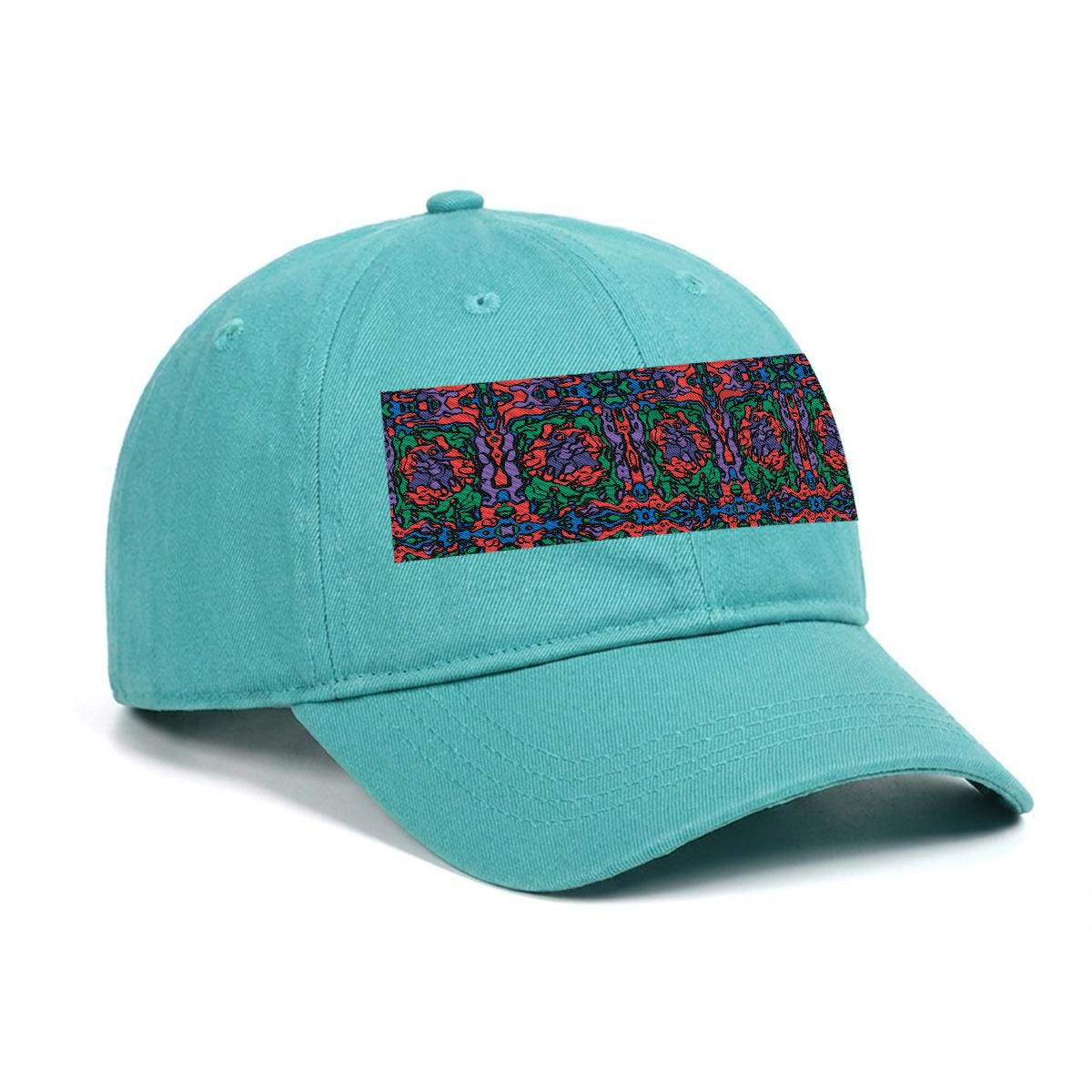 Embroidery Soft-Crown Flat Cap