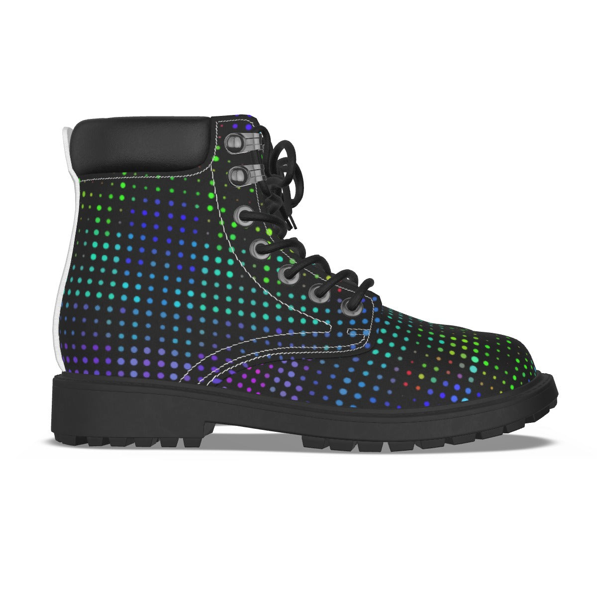 All-Over Print Men's Short Boots
