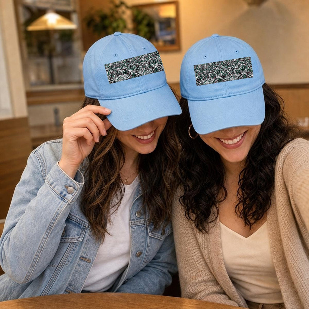 Embroidery Soft-Crown Flat Cap