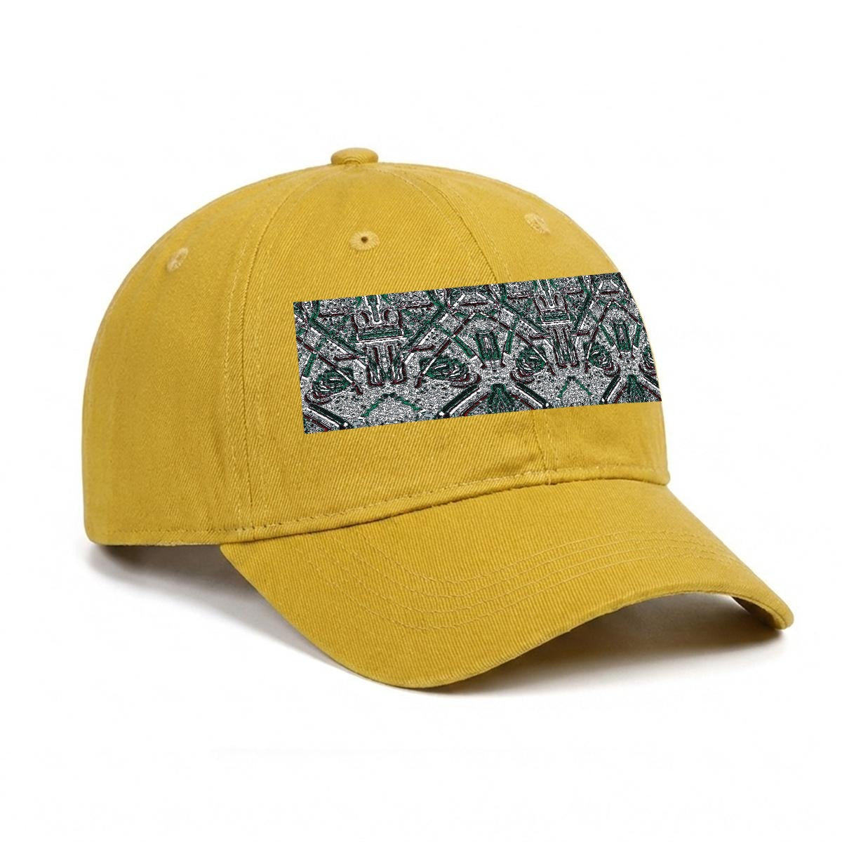 Embroidery Soft-Crown Flat Cap