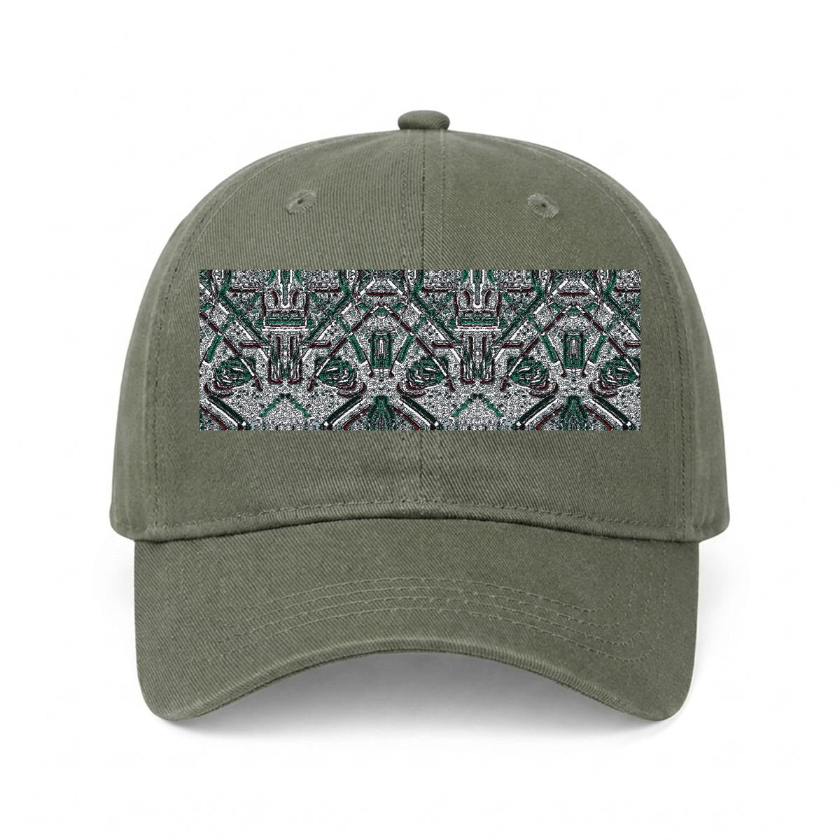 Embroidery Soft-Crown Flat Cap