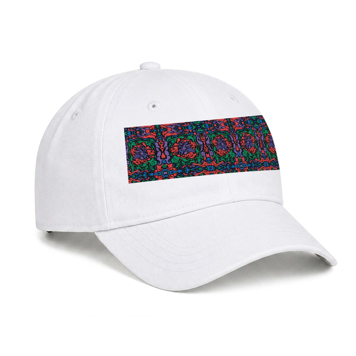 Embroidery Soft-Crown Flat Cap