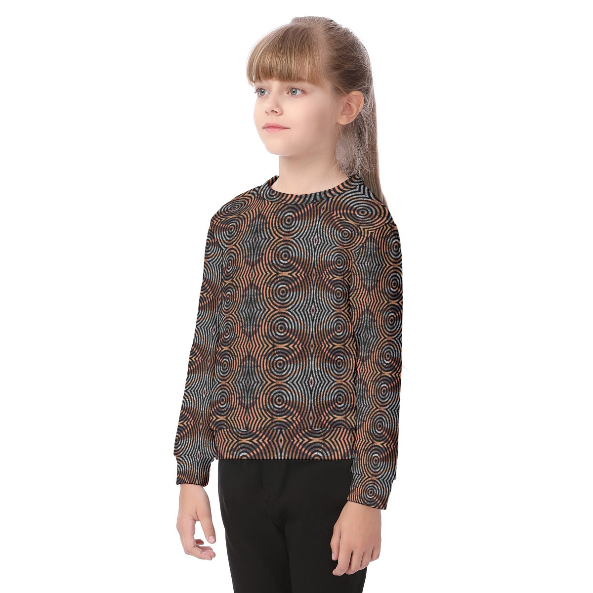 All-Over Print Kid's Sweater