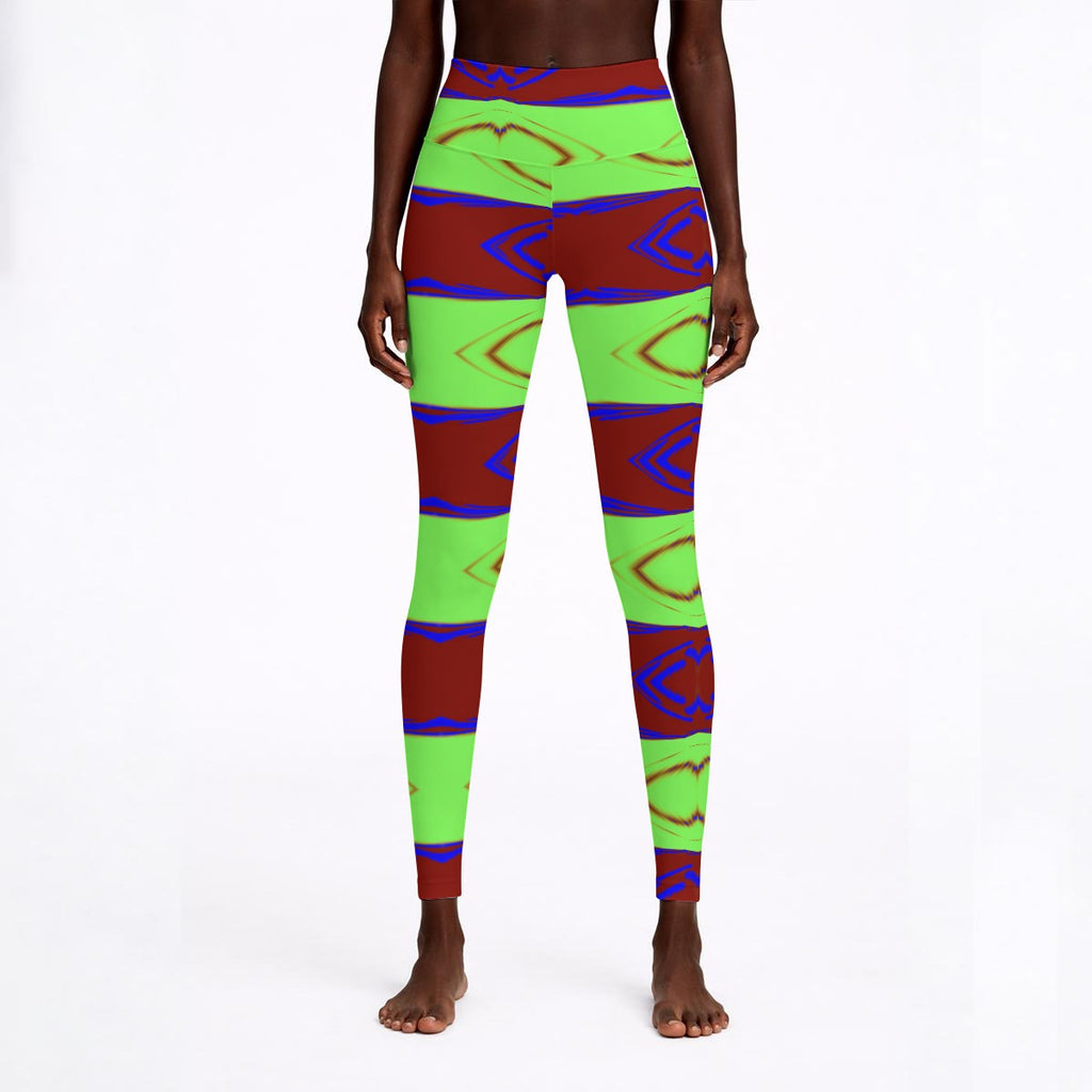 All-Over Print  Womens High Waisted Athletic Leggings
