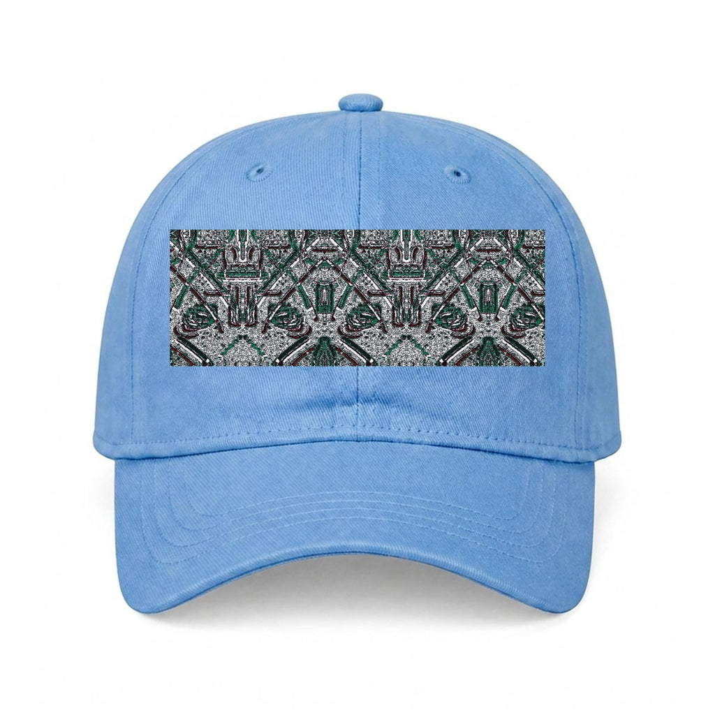 Embroidery Soft-Crown Flat Cap