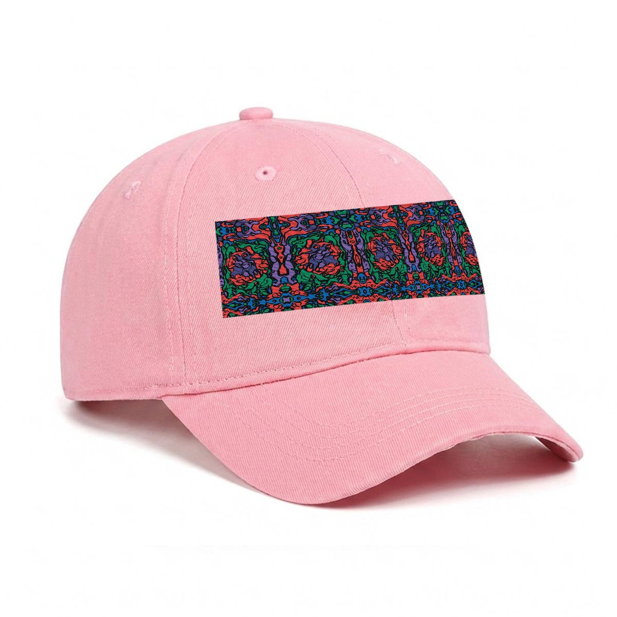 Embroidery Soft-Crown Flat Cap