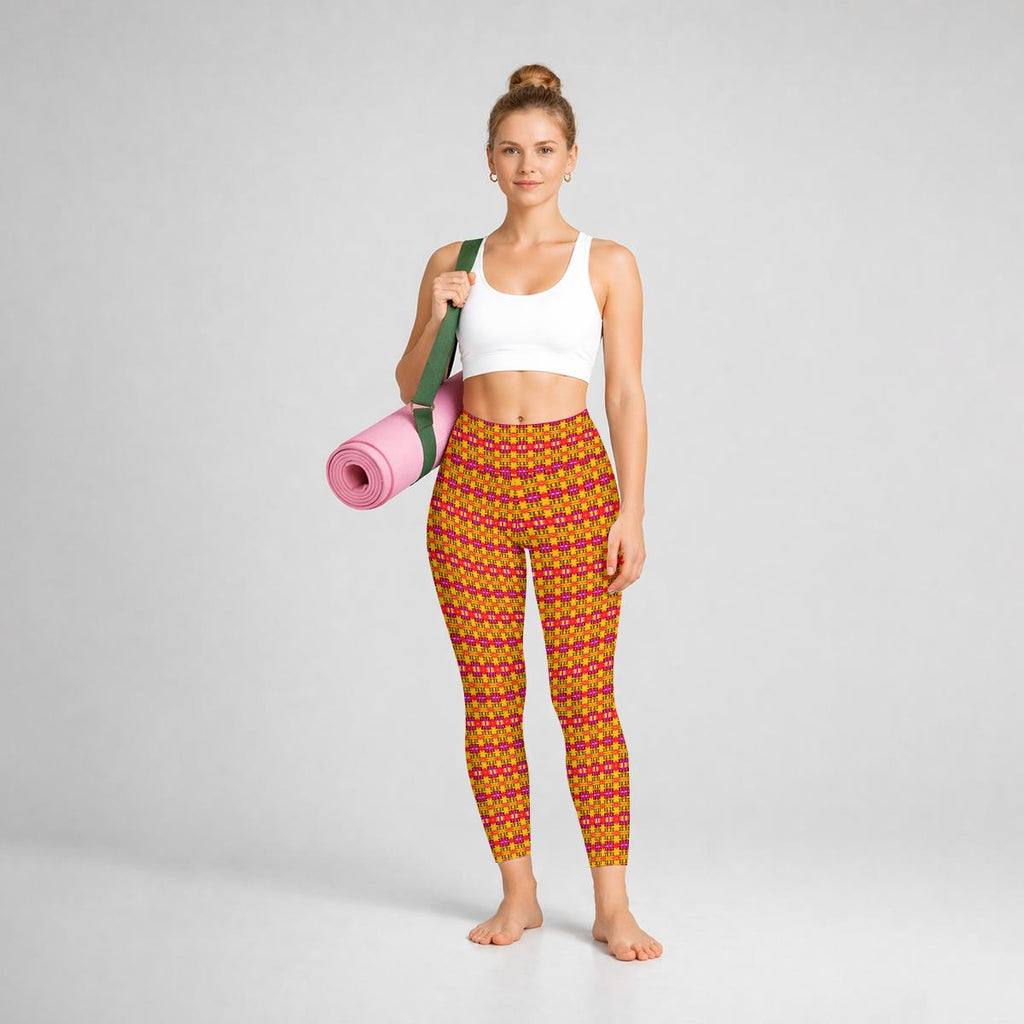 All-Over Print  Womens High Waisted Athletic Leggings