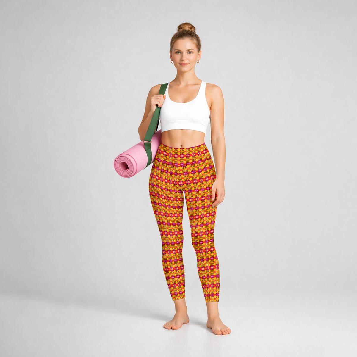 All-Over Print  Womens High Waisted Athletic Leggings