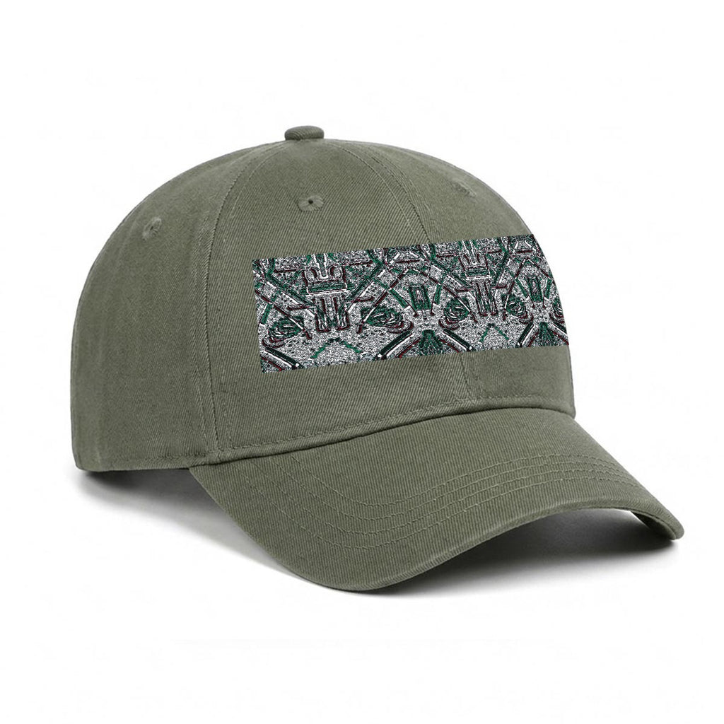 Embroidery Soft-Crown Flat Cap