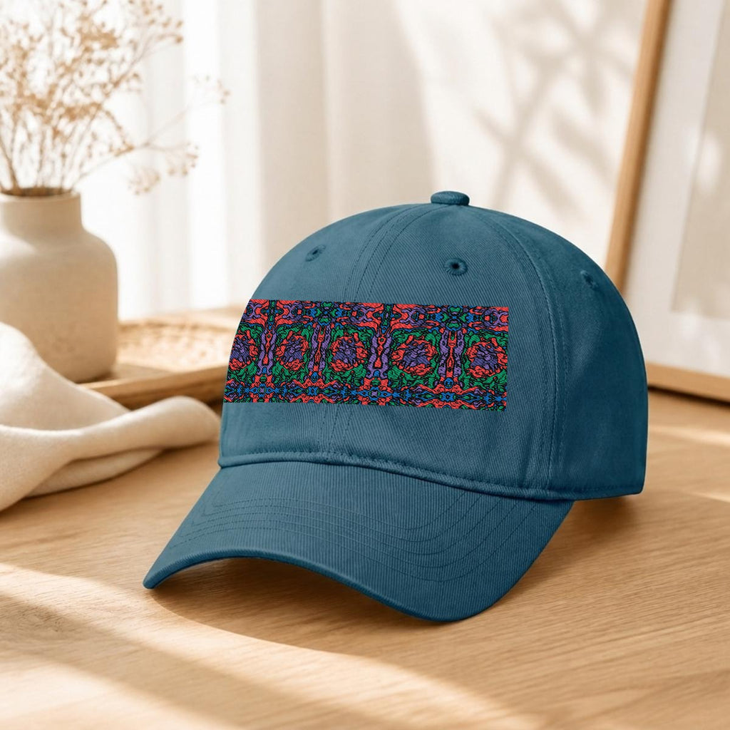 Embroidery Soft-Crown Flat Cap